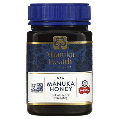 

Manuka Health Raw Manuka Honey MGO 115+ 1.1 lb (500 g)