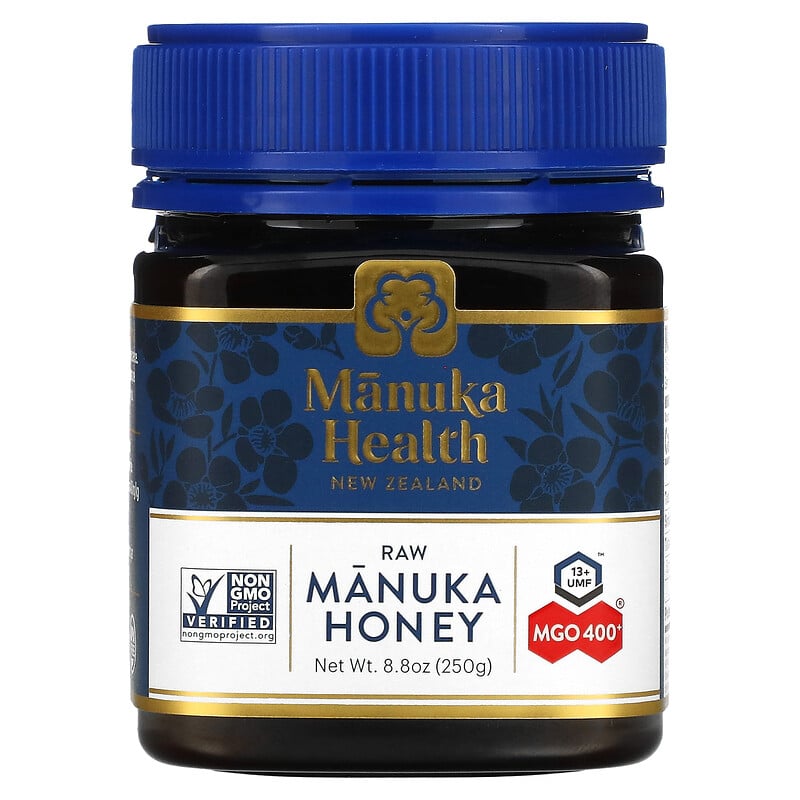 Manuka Health, Raw Manuka Honey, MGO 400+, 8.8 oz (250 g)