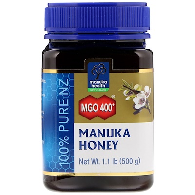 Manuka Health 麥盧卡蜂蜜,MGO 400+,1.1 磅(500 克)