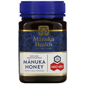Отзывы о Манука Хэлс, Manuka Honey, MGO 400+, 1.1 lb (500 g)