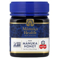 Manuka Health, Surowy miód manuka, UMF 10+, MGO 263+, 250 g