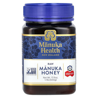 Manuka Health, Raw Manuka Honey, UMF 16+, MGO 573+, 17.6 oz (500 g)