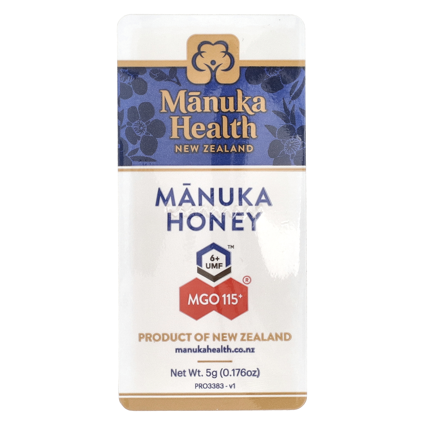 Manuka Honey On-The-Go, UMF 6+, MGO 115+, 12 Packets, 0.176 Manuka Honey On-The-Go, UMF 6+, MGO 115+, 12 Packets, 0.176