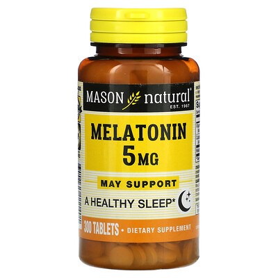

Mason Natural Melatonin 5 mg 300 Tablets