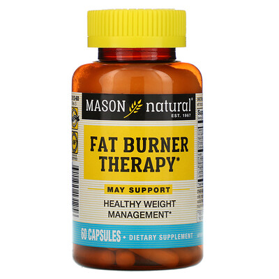 

Mason Natural средство для сжигания жира, 60 капсул