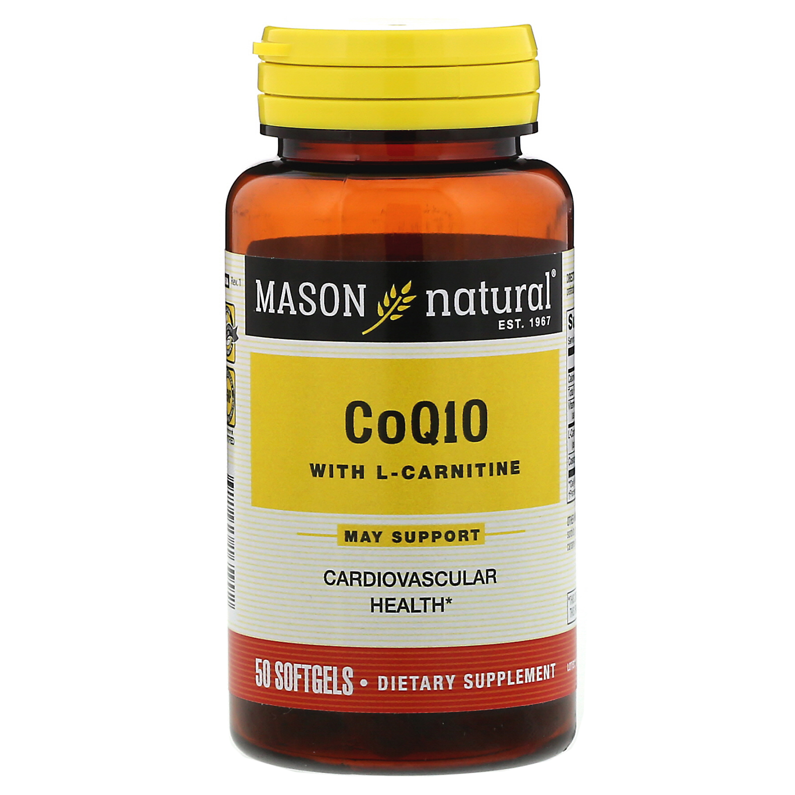 CoQ10 with LCarnitine, 50 Softgels eBay