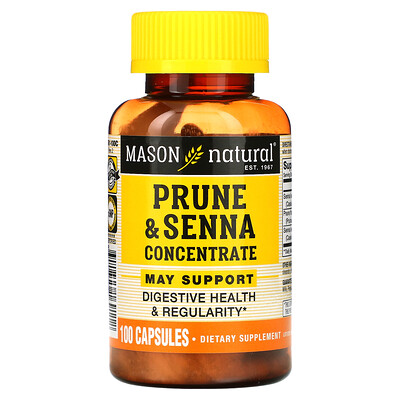 

Mason Natural Prune & Senna Concentrate 100 Capsules
