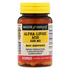 Альфа-липоевая кислота, 600 мг, 30 капсул
