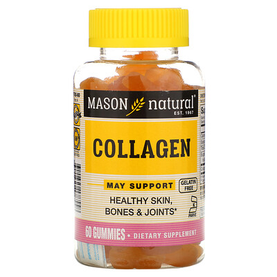 Mason Natural Коллаген, 60 жевательных таблеток