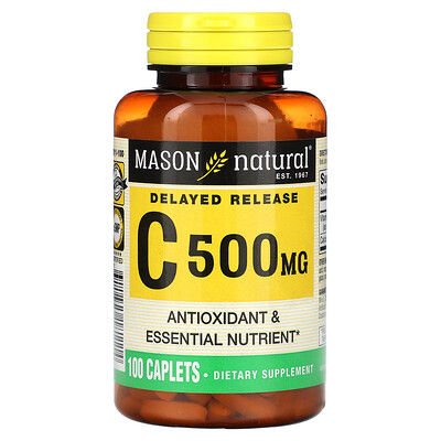 Mason Natural Vitamin C Delayed Release: Benefits and Usage