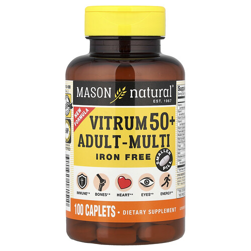 Vitrum 50+ Adult-Multi Iron Free