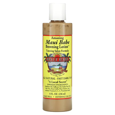 

Maui Babe Amazing Browning Lotion Tanning Salon Formula 8 fl oz (236 ml)