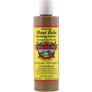 Отзывы о Maui Babe, Amazing Browning Lotion, Tanning Salon Formula, 8 fl oz (236 ml)