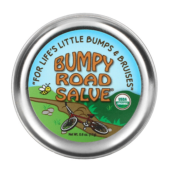 Sierra Bees, Bumpy Road Salve, мазь от ушибов, 17 г (0,6 унции)