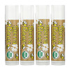Sierra Bees, органічний бальзам для губ, кокосова олія, 4 шт. в упаковці, по 4,25 г (0,15 унції)