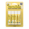 Sierra Bees, Baume à lèvres biologique, Crème Brulee, paquet de 4, 0,15 oz (4,25 g) chacun