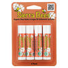 Sierra Bees, オーガニックリップバーム、シアバター、アルガンオイル、4パック、各.15 oz (4.25 g) 