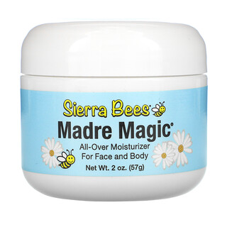 Sierra Bees, Madre Magic（マドレマジック）、ローヤルゼリー＆プロポリス多目的バーム、57ml （2液量オンス）