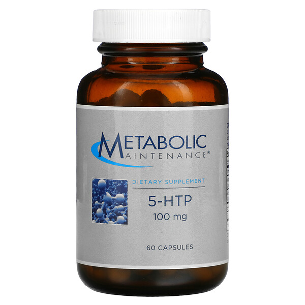 Metabolic Maintenance‏, 5-HTP, 100 mg, 60 Capsules