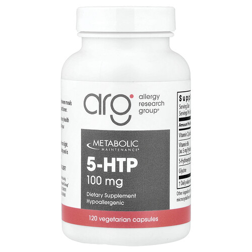 Metabolic Maintenance, 5-HTP, Ergänzungsmittel mit 5-HTP, 120 pflanzliche Kapseln