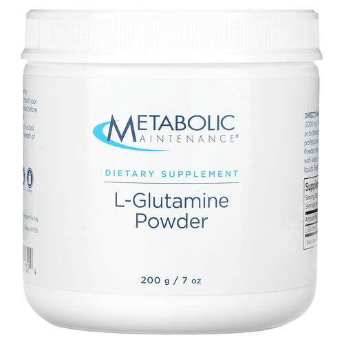 메타볼릭 메인테이넌스 Metabolic Maintenance, L-글루타민 분말, 200g(7oz)