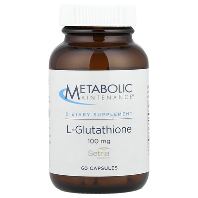 Product Image for Metabolic Maintenance, L-Glutathione, 60 Capsules