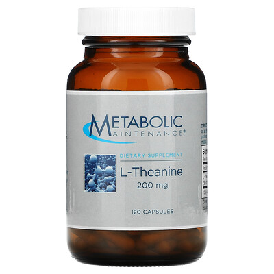 Metabolic Maintenance L-Theanine, 200 mg, 120 Capsules