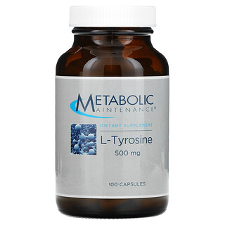 Metabolic Maintenance, L-酪氨酸，500 毫克，100 粒膠囊