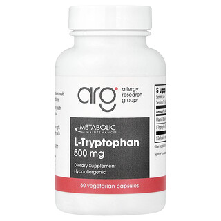 Metabolic Maintenance, L-Tryptophan, 60 Vegetarian Capsules