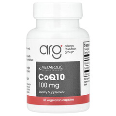 CoQ10, 60 вегетаріанських капсул