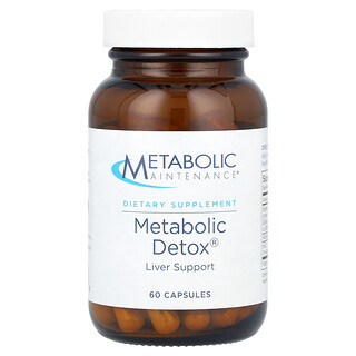 Metabolic Maintenance, Detoxifiere metabolică, 60 de capsule