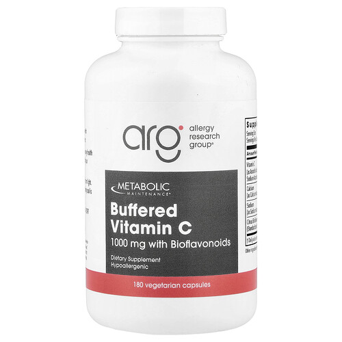 Metabolic Maintenance, Buffered Vitamin C with Bioflavonoids, 1,000 mg, 90 Capsules