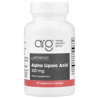 Product Image for Metabolic Maintenance, Alpha Lipoic Acid, 90 Vegetarian Capsules