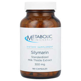 Metabolic Maintenance, Silymarin, 300 mg, 180 Vegetarian Capsules