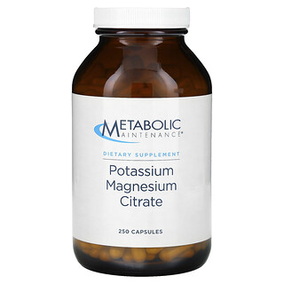 Metabolic Maintenance, Kaliummagnesiumsitraatti, 250 kapselia