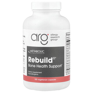 Metabolic Maintenance, Rebuild®, 180 capsules végétariennes