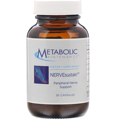 Metabolic Maintenance NERVEsustain, 30 Capsules