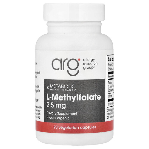 Metabolic Maintenance L-Methylfolate, 90 Vegetarian Capsules