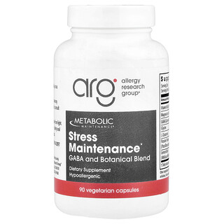 Metabolic Maintenance, Stress Maintenance, 90 Vegetarian Capsules