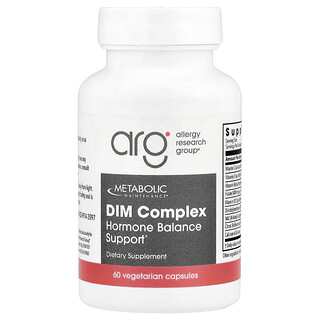 Metabolic Maintenance, Complejo de DIM, 60 cápsulas vegetales