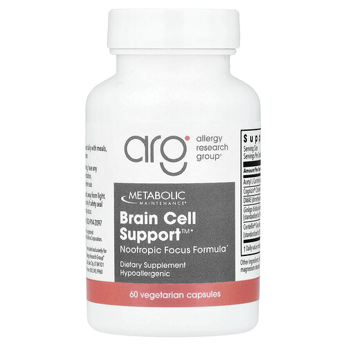 Metabolic Maintenance, Brain Cell Support™, 60 pflanzliche Kapseln