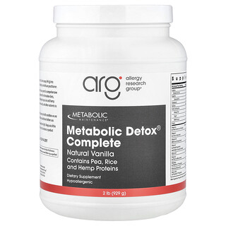 Metabolic Maintenance, Metabolic Detox® Complete, Vanille naturelle, 929 g