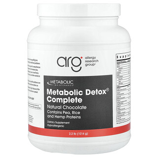 Metabolic Maintenance, Metabolic Detox® Complete, Chocolat naturel, 1014 g