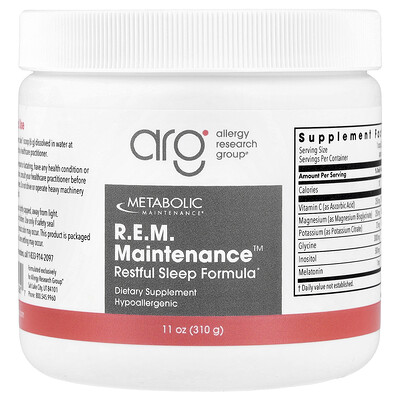 Metabolic Maintenance, REM Mantenimiento™, 310 g (11 oz)
