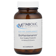 BioMaintenance™, стабільний пробіотик, 60 капсул