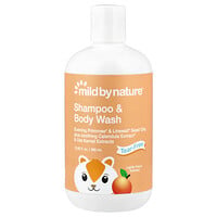 Mild By Nature, 目にしみないベビーシャンプー＆ボディウォッシュ、ピーチ、380ml