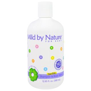 Mild By Nature, For Baby, Tear-Free Shampoo & Body Wash, 12.85 fl oz (380 ml)