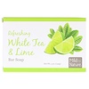 Mild By Nature, Barre de savon rafraîchissant, thé blanc et citron vert, 141 g