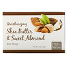 Mild By Nature, Jabón en barra hidratante, Manteca de karité y almendra dulce, 5 oz (141 g)