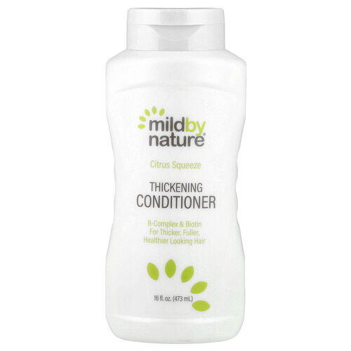 Mild By Nature Thickening Conditioner, B-Complex & Biotin, Citrus Squeeze, 16 fl oz (473 ml)